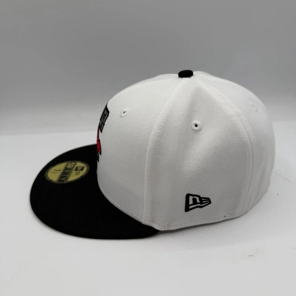 New Era 59Fifty Philadelphia Phillies Hat Cap 7 1/4 White 1996 All Star Game MLB